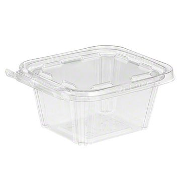 Inline Plastics Safe-T-Fresh® Rectangle Container - 16 oz.