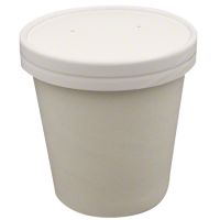 Kari-Out® Combo White Paper Soup Cup w/Vented Lid - 16 oz.