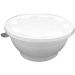 Kari-Out® Microwaveable Bowl w/Lid - 36 oz., White