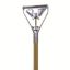 Quick-Way 60" Janitor Mopstick: Wood w/ Metal Threads and Thumbscrew