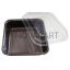 Novacart® Ecos Square Ovenable Baking Mold Lid