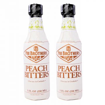 MULMEHË® Recipe Guide and Fee Brothers Peach Bitters, 2 - 5 oz. Bottles