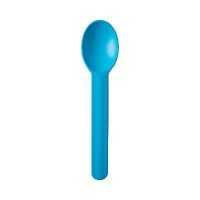 Blue Premium Heavy Duty 6.5 Gauge Frozen Yogurt Dessert Spoon