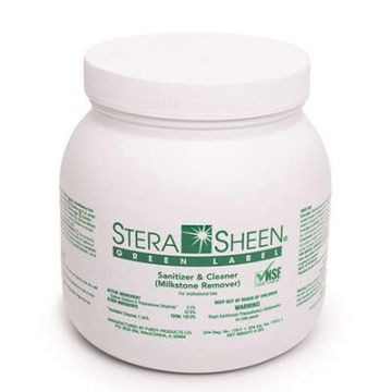 Stera-Sheen® Green Label Sanitizer and Cleaner, 4 lb.