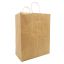 MULMEHË® Paper Retail Grocery Bag, Gift Bag, Rope Handles, 12x7x17 in, 50 Pack