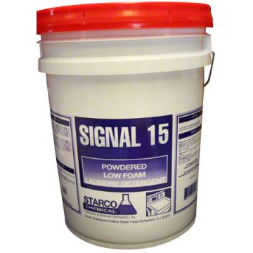 Starco Signal 15 Powdered Laundry Detergent -50 lb. Pail