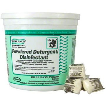 Stearns® Water Flakes® Powdered Detergent/Disinfectant - 0.5 wt oz