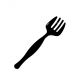 Innovative - Serving Utensils - Bulk Packed 9" Serving Fork