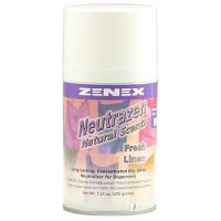 Zenex® Neutrazen Dry Spray Odor Counteractant, Fresh Linen, 10 oz., Case of 12