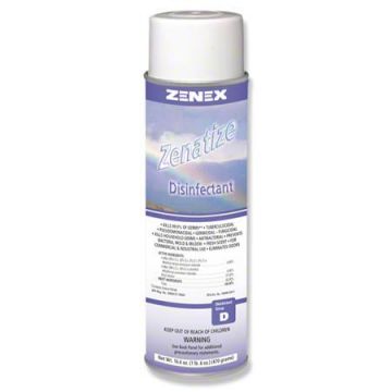 Zenex® Zenatize Disinfectant & Deodorant, Fresh, 15 oz., Case of 12