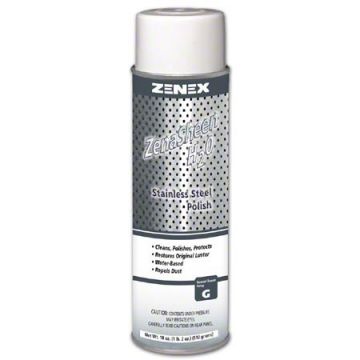 Zenex® ZenaSheen H2O Water Base Stainless Steel Polish, 18 oz.